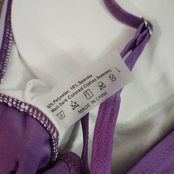 Butterfly 2 Piece Bikini Tankini - Picture 6 of 11